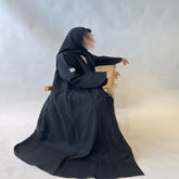 عباية بلاك فلاورز